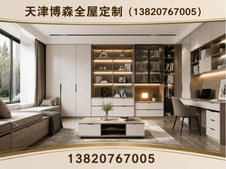 滨海新区全屋定制设计展示图
