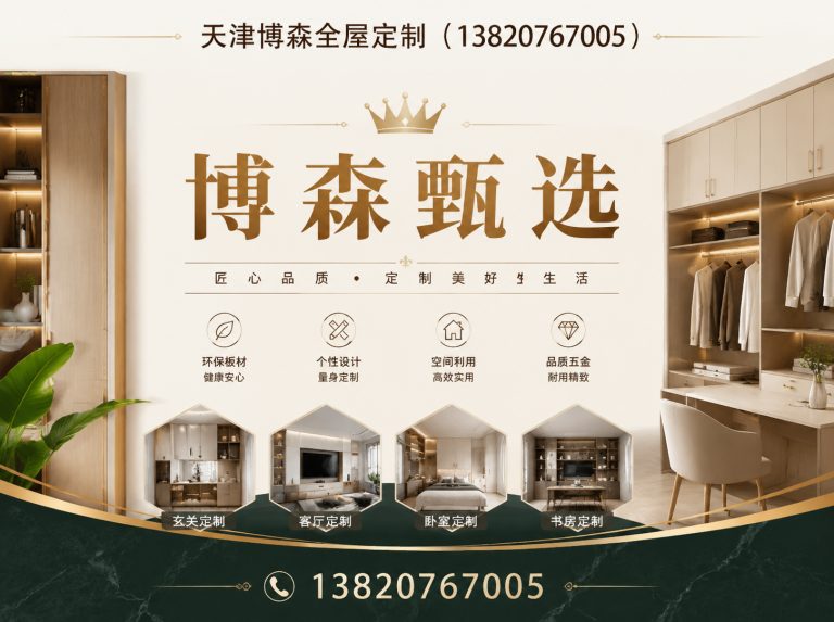 滨海新区天津博森全屋定制展示图